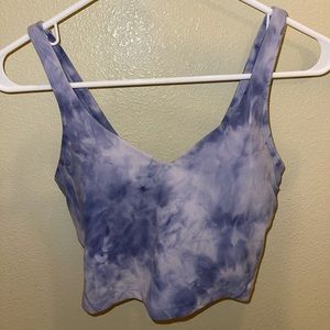 Lululemon Align Tank Diamond Dye iced iris